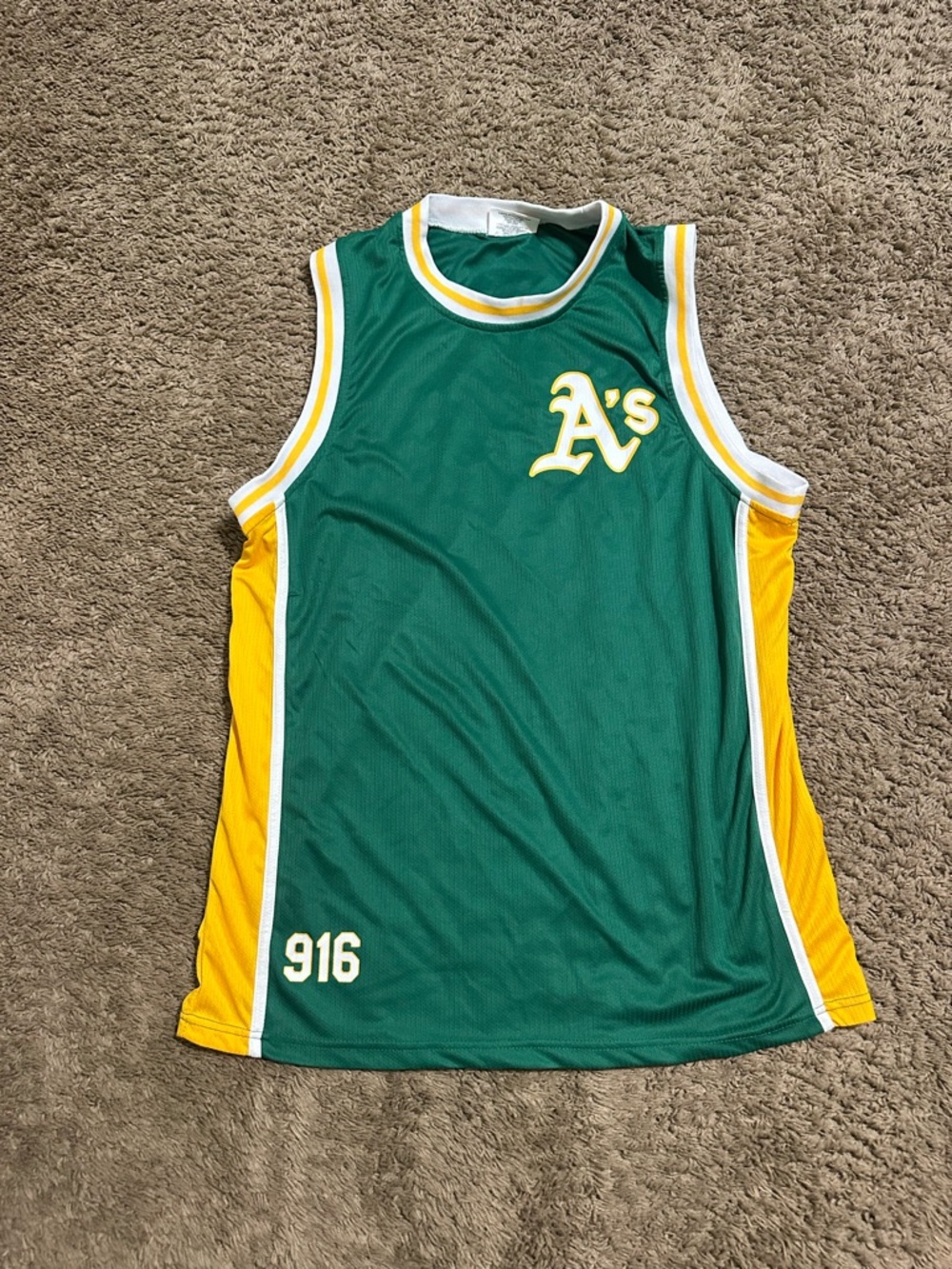 Vintage MLB NBA Oakland Athletics basketball jersey 00s size 2XL